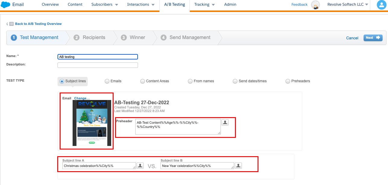 A/B testing : Engage with your audience by sending impactful emails ...
