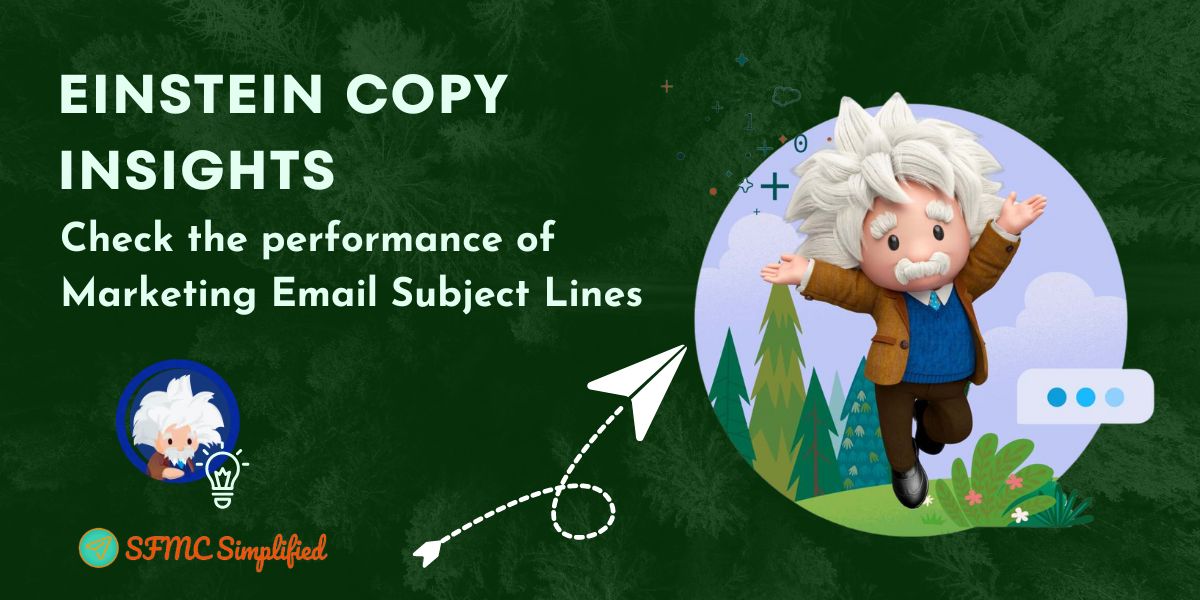 Einstein Copy Insights: Check the performance of Marketing Email Subject Lines