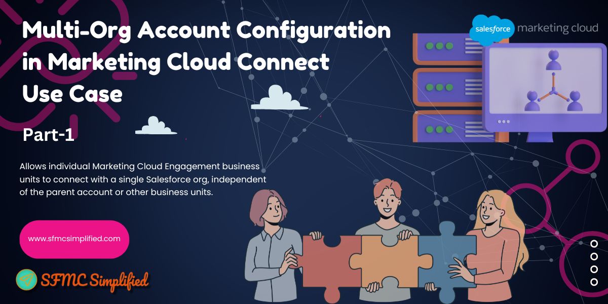 Multi-Org Account Configuration in Marketing Cloud Connect Use Case Part-1